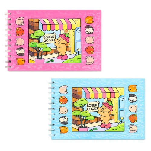 Livro para colorir Bobbie Goods com 50 páginas 180g com acetato