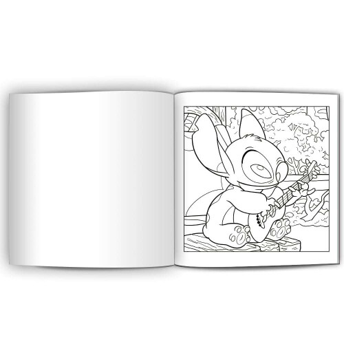 Livro para colorir Comfy Stitch com 24 páginas 120gr Culturama