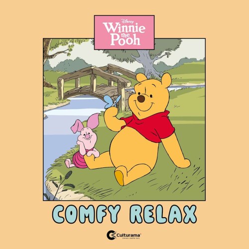 Livro para colorir Comfy ursinho Pooh com 24 páginas 120g Culturama