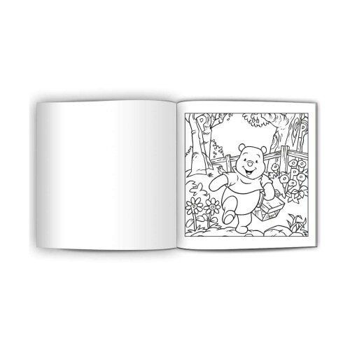 Livro para colorir Comfy ursinho Pooh com 24 páginas 120g Culturama