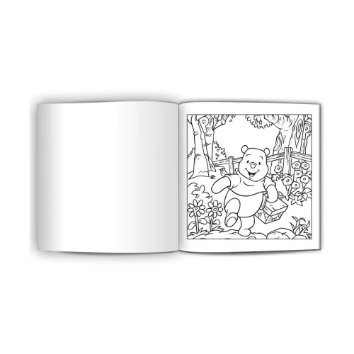 Livro para colorir Comfy ursinho Pooh com 24 páginas 120g Culturama