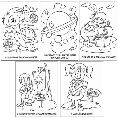 Livro para colorir Festa das Cores com 10 desenhos Brasil Leitura Livro para colorir Festa das Cores com 10 desenhos Brasil Leitura