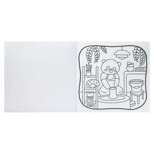 Livro para colorir Fluffy Moments For Me com 24 páginas 120g Todolivro