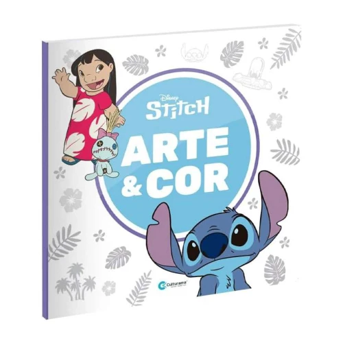 Livro para colorir arte Stitch 36 páginas Culturama