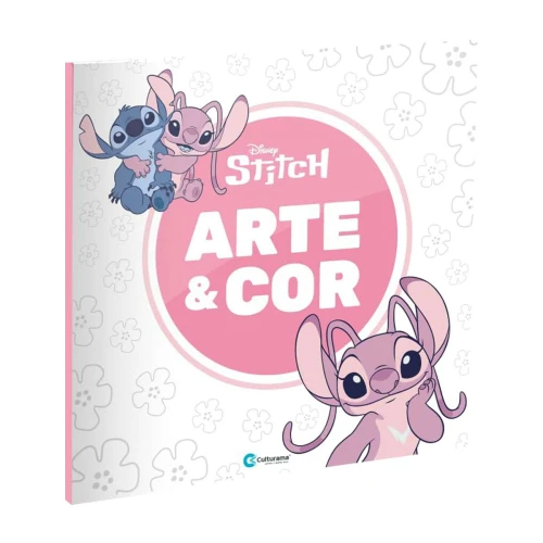 Livro para colorir arte Stitch Angel 36 páginas Culturama