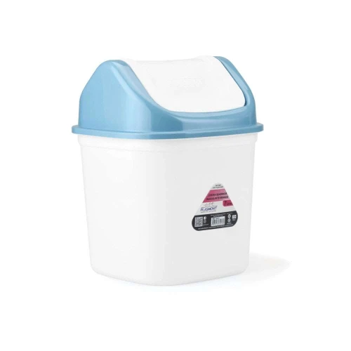 Lixeira basculante 07 litros lisa sortida Plasmont