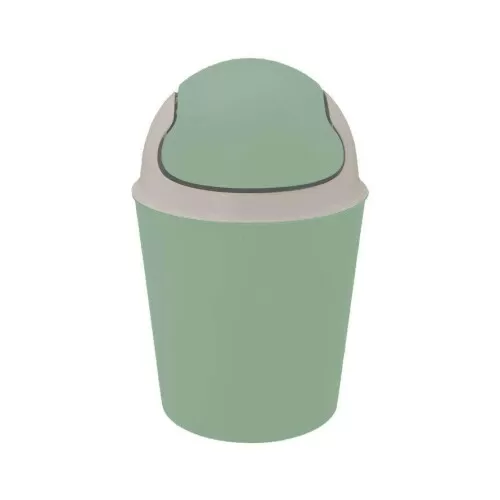 Lixeira basculante 3L verde Usual Lixeira basculante 3L verde Usual