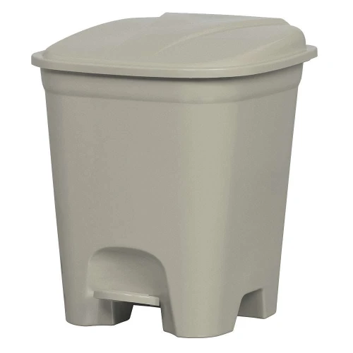 Lixeira com pedal 7,5l quadrada sortida Rischioto