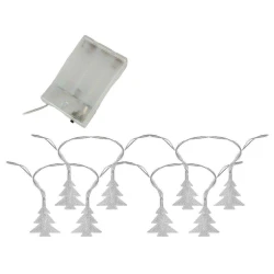 Luminária cordão de led colorido árvore 20 leds 3mt