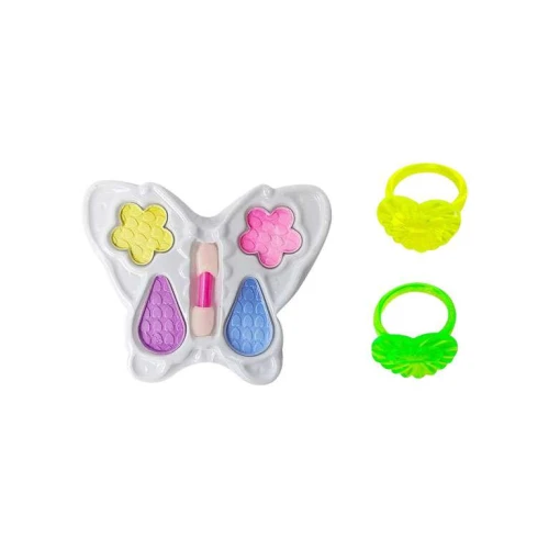 Maquiagem para boneca e bijuteria kit make