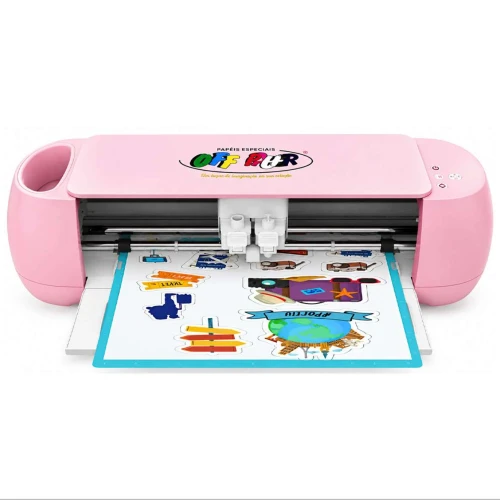 Maquina plotter de recorte bivolt Rosa off-p3 Maquina plotter de recorte bivolt Rosa off-p3