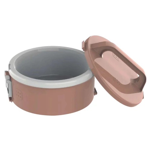 Marmita térmica 1500ml com trava cor mocca Soprano