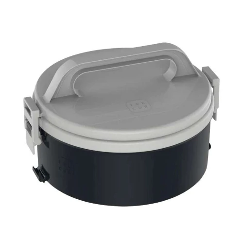 Marmita térmica 1500ml com trava preta Soprano