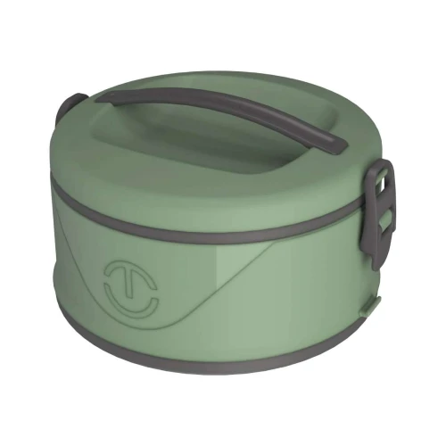 Marmita térmica com 03 divisórias 1500ml com trava milão sortidas Unitermi