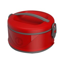 Marmita térmica com 03 divisórias 1500ml com trava milão sortidas Unitermi