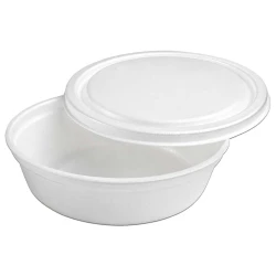 Marmitex de isopor com tampa TM100 500ml com 100 unidades