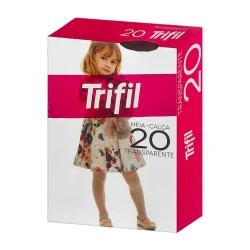 MEIA CALCA BABY TRANSPARENTE CHAMPANHE 8 MESES A 2 ANOS TRIFIL (M)(V)