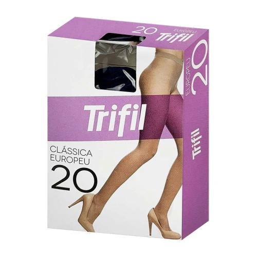 Meia calça europeu único fumê Trifil