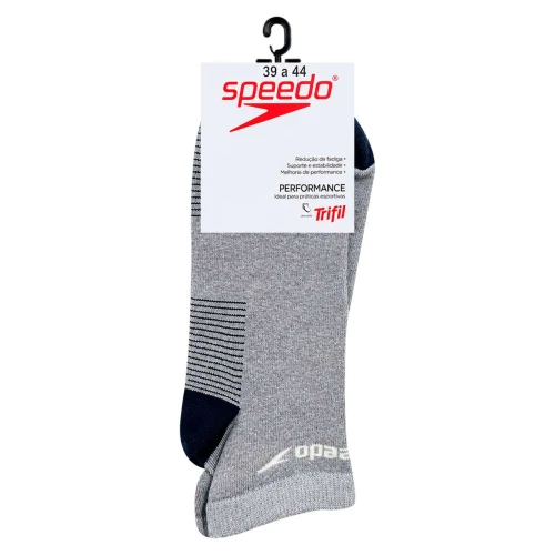 Meia esportiva speedo cano curto com 01 unidade 39/44 faixa tensora