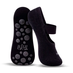 Meia feminina sapatilha pilates 34/39 preto Trifil