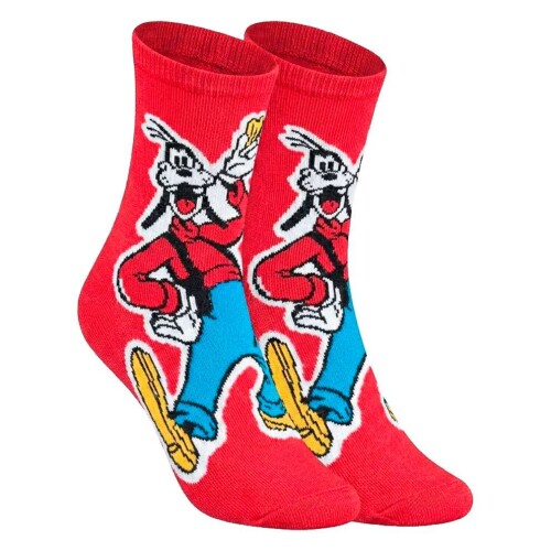 Meia infantil masculina Mickey e amigos cano longo com 01 unidade tamanho 24 ao 29 Trifil