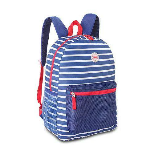 Mochila feminina listrada 43x30cm sortida Clio Style Mochila feminina listrada 43x30cm sortida Clio Style