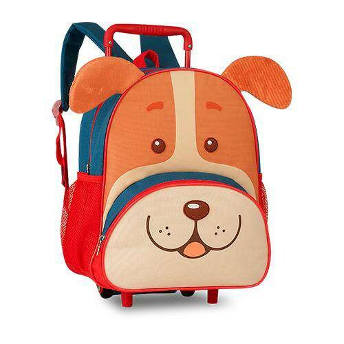 Mochila com rodinha clio pets 47x27cm sortidas Clio Style