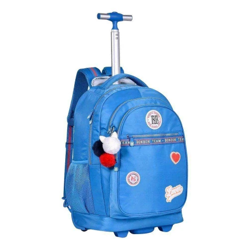 Mochila com rodinha rebecca bonbon 47x36cm sortidas Clio Style