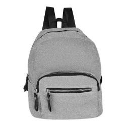 Mochila feminina glitter 35x26cm sortida Novo Século