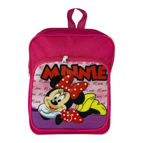 Mochila infantil feminina 25x32cm personagens sortidos