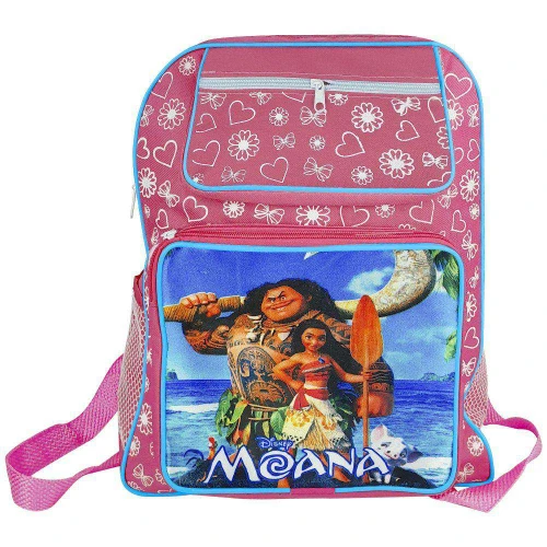 Mochila infantil 30x40 personagens sortidos Kit