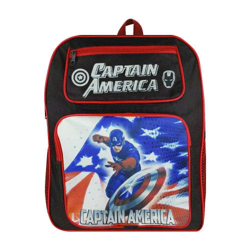 Mochila infantil 30x40 personagens sortidos Kit