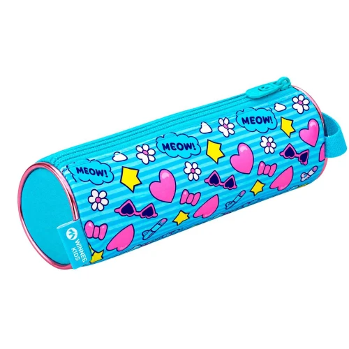 Mochila infantil gatinha e lancheira 43x30cm 6 peças Mochila infantil gatinha e lancheira 43x30cm 6 peças