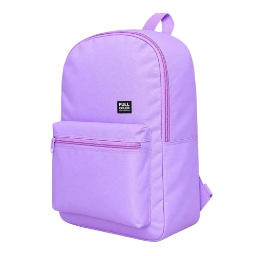 Mochila juvenil full color lilás 45x30cm Mochila juvenil full color lilás 45x30cm