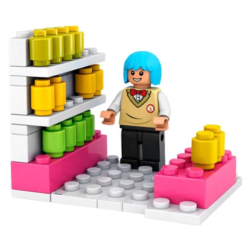 Monte brinque Mini Shopping Loja Wellmix