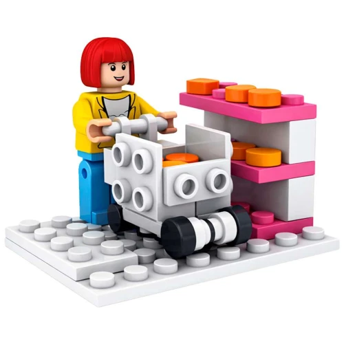 Monte brinque Mini Shopping Loja Wellmix