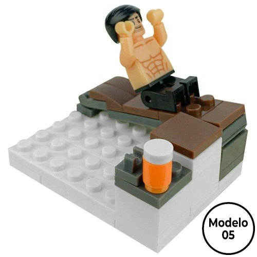 Monte brinque mini academia de montar play