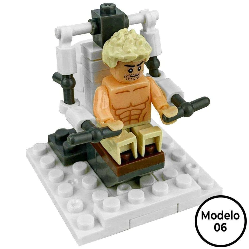 Monte brinque mini academia de montar play