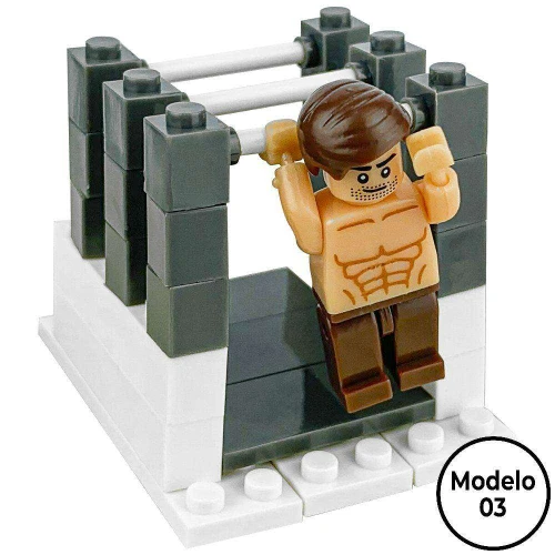 Monte brinque mini academia de montar play