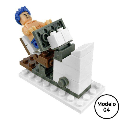 Monte brinque mini academia de montar play