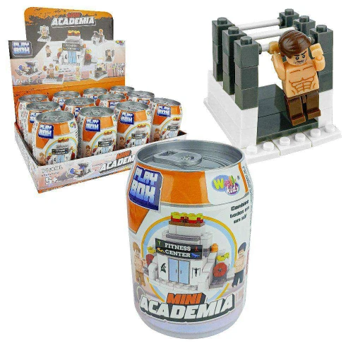 Monte brinque mini academia de montar play