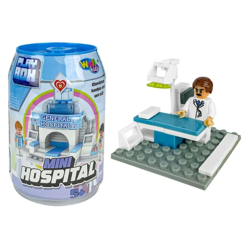 Monte e brinque mini hospital sortido Wellmix Monte e brinque mini hospital sortido Wellmix