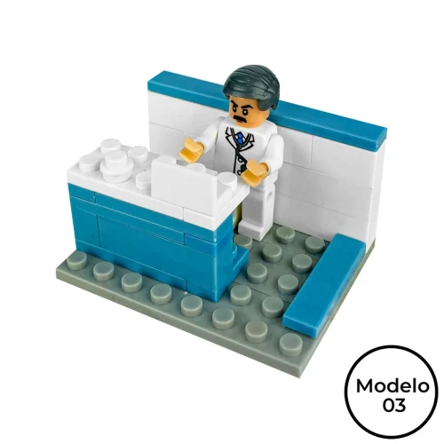 Monte e brinque mini hospital sortido Wellmix Monte e brinque mini hospital sortido Wellmix