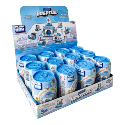 Monte e brinque mini hospital sortido Wellmix Monte e brinque mini hospital sortido Wellmix