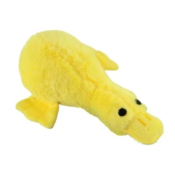 Mordedor para cachorro de pelúcia pato 21cm Fluffie