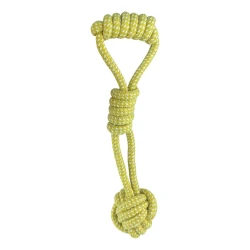 Mordedor para cachorro puxador corda 29cm Fluffie