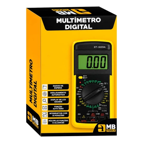 Multimetro digital MbTech Multimetro digital MbTech