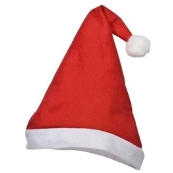 Natal gorro feltro liso 40x30cm