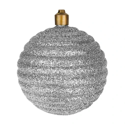 Natal Bola decorativa gliter 10cm sortida