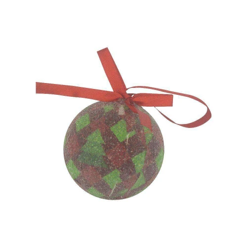 Natal bola decorada sortida 6cm Multiart